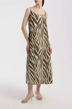 Платье без рукавов с принтом Urban Tiger