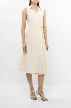 Платье без рукавов с запахом Rinascimento