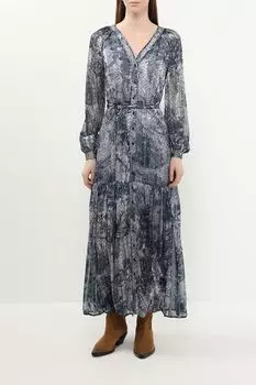 Платье c v-вырезом и принтом Guess