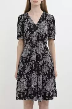 Платье c v-вырезом и принтом OVS