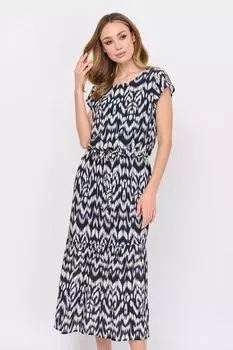 Платье на кулиске с принтом Franco Vello