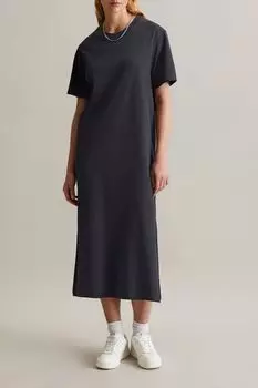 Платье-футболка хлопковое свободного кроя Marc O'Polo Denim