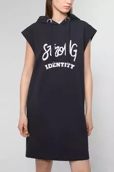 Платье-футболка с принтом Comma Casual Identity