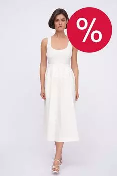 Платье хлопковое без рукавов ElectraStyle