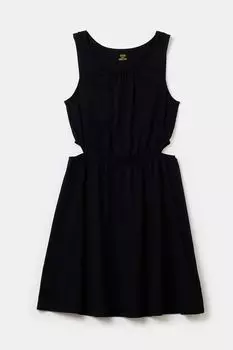 Платье хлопковое без рукавов и вырезами на талии OVS