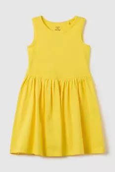 Платье хлопковое без рукавов OVS