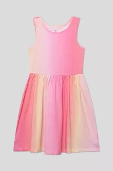 Платье хлопковое без рукавов с принтом OVS