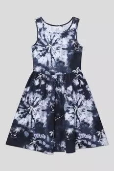 Платье хлопковое без рукавов с принтом OVS