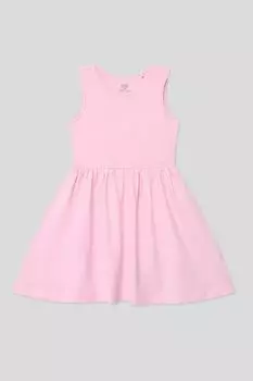 Платье хлопковое без рукавов с расклешенной юбкой OVS