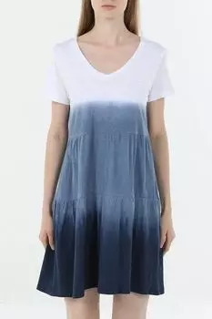 Платье хлопковое c v-вырезом OVS