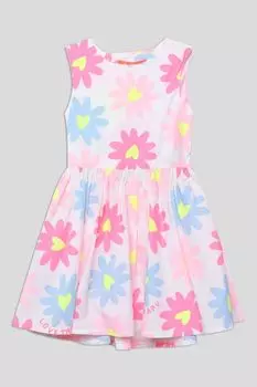 Платье хлопковое с цветочным принтом LOVE THERAPY