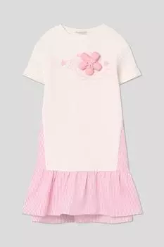 Платье хлопковое с декором Choupette