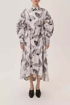 Платье хлопковое с кулиской на талии Be Authentic EVE&ESTHER