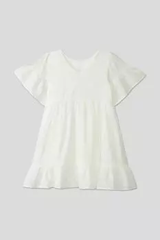 Платье хлопковое с оборками Mayoral