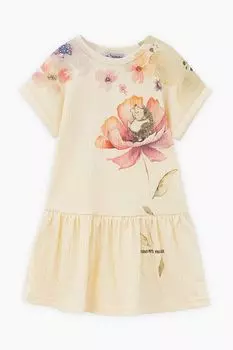 Платье хлопковое с принтом Bell Bimbo