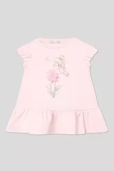 Платье хлопковое с принтом Choupette