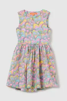 Платье хлопковое с принтом LOVE THERAPY