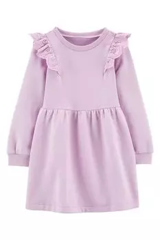 Платье хлопковое с рюшами Carter's