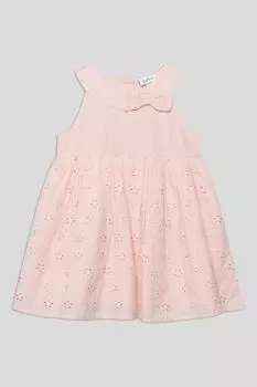 Платье хлопковое с шитьем Fagottino