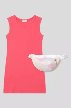 Платье хлопковое с сумкой в комплекте Choupette