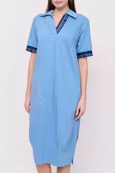 Платье хлопковое с воротником поло Franco Vello