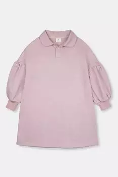 Платье хлопковое свободного кроя nininono