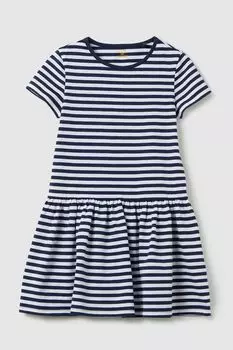 Платье хлопковое в полоску OVS