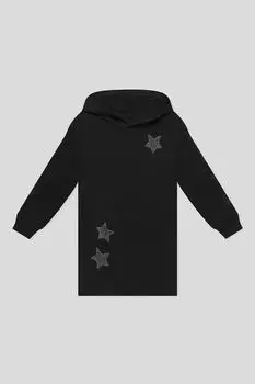 Платье-худи хлопковое с принтом OVS