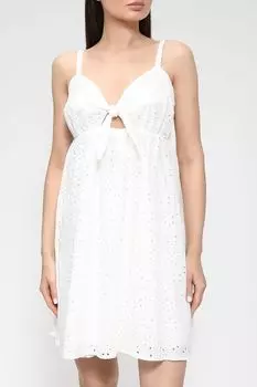 Платье из хлопка ришелье Loft