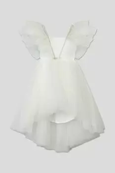 Платье из органзы с многослойной юбкой Choupette