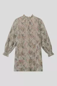 Платье из плиссированного шифона Choupette