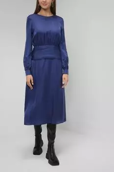 Платье из шелка и вискозы Paola Ray