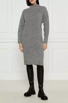 Платье из смесовой шерсти BOSS