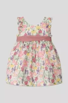 Платье из тюля с поясом Mayoral