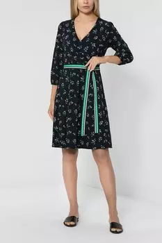 Платье из вискозы с принтом Taifun