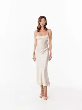 Платье комбинация миди с открытой спиной Fashion Rebels