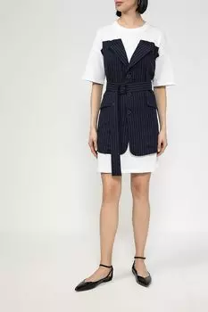 Платье комбинированное Twist