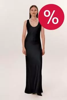 Платье макси без рукавов LAROOM