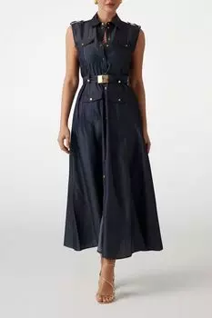 Платье макси джинсовое без рукавов Marciano by Guess