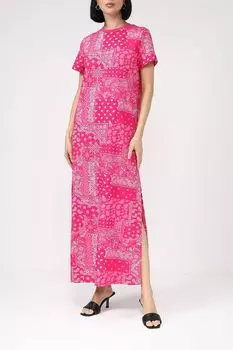 Платье макси хлопковое с разрезами BELUCCI