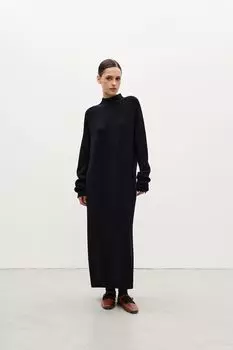 Платье макси из мериноса с кашемиром Camellia WOOLLYWOO