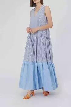 Платье макси с глубоким вырезом Silvian Heach