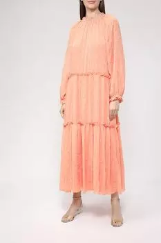 Платье макси с оборками Ipekyol