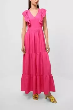 Платье макси с открытой спиной Scotch & Soda