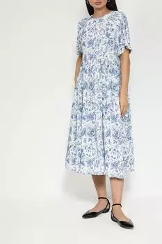 Платье макси с принтом BELUCCI