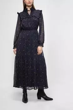 Платье макси с принтом Emme Marella