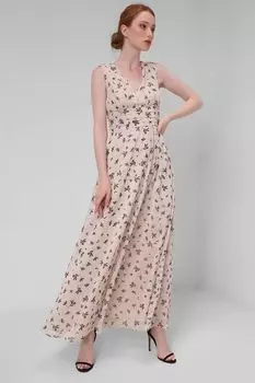 Платье макси с принтом SABRINA SCALA