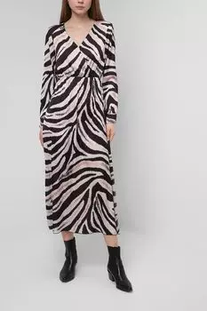 Платье макси с V-образным вырезом Rinascimento