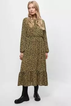 Платье миди с цветочным принтом BELUCCI