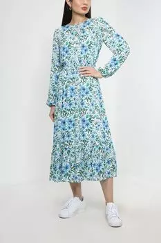 Платье миди с цветочным принтом BELUCCI